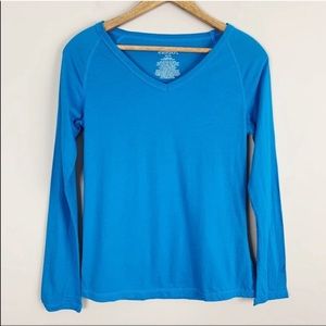 🌿Xhilaration Sleepwear Blue Long Sleeve Tee